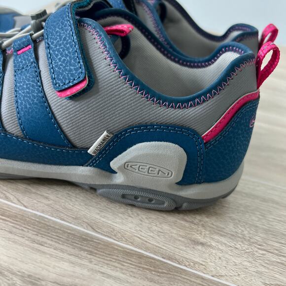 Keen Big Girls Knotch Hollow Casual Sneakers Sz 5 - Picture 4 of 11